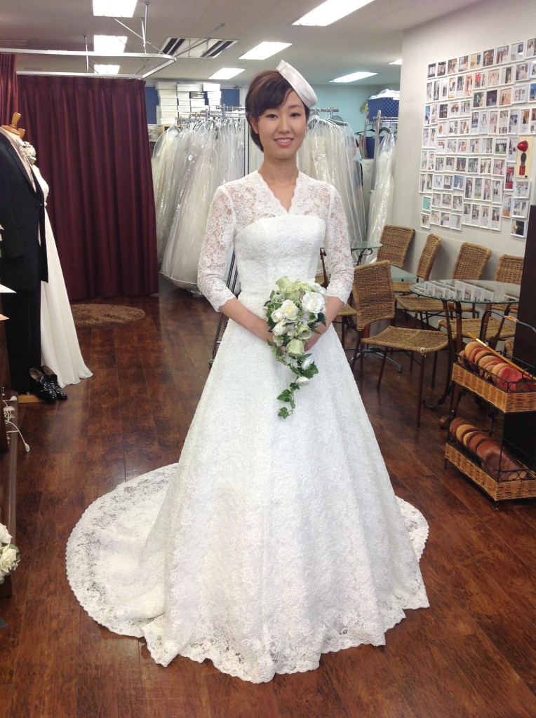 お客様ノーブル試着