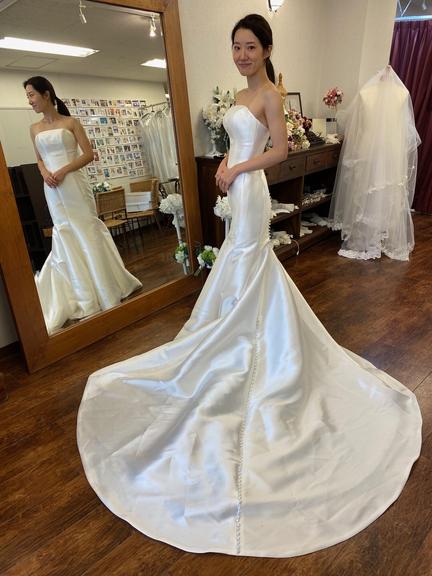 もう直ぐ結婚式‥最終フィッティング！ – ウェディングドレスKind 