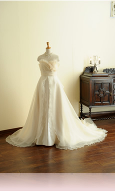 �E�G�f�B���O�h���X�̔� �i��