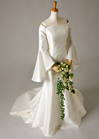 スレンダーライン ウエディングドレス販売