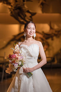 ウェディングドレス先輩花嫁