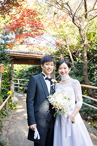 ウェディングドレス先輩花嫁